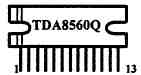 Корпус микросхемы TDA 8560